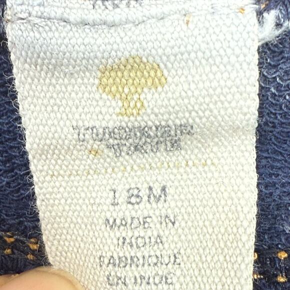 Tucker & Tate Baby Girls Jeggings 18M Dark Wash Denim Leggings Pants - Picture 3 of 5